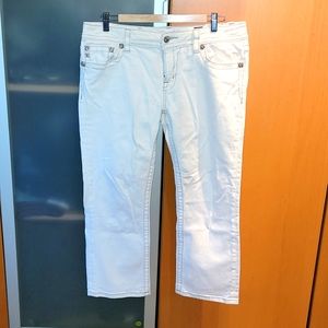 Miss Me Cuffed Capri Women's size 32